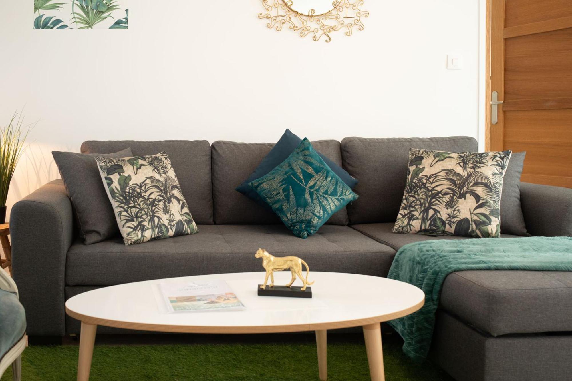 Jungle Appartement Lumineux Plein Centre 볼로뉴쉬르메르 외부 사진